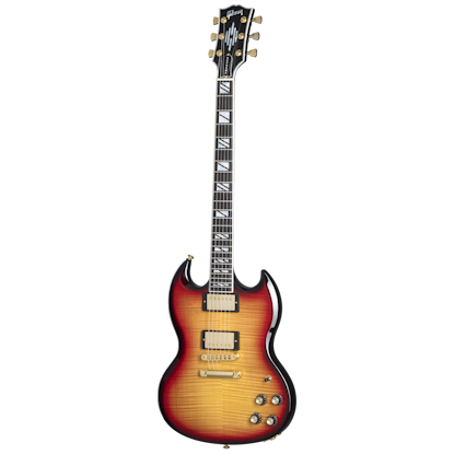 Gitar Eletrik SG Supreme, Fireburst